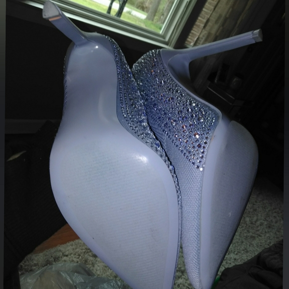 🆕⭐ Steve Madden Maxelle baby blue bootie heel - Picture 12 of 13